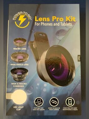 Lens Pro Kit For Phones & Tablets